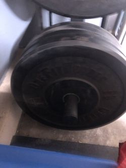Bumper weight Plates 25 pound pair