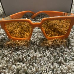 LV Millionaire sunglasses Orange