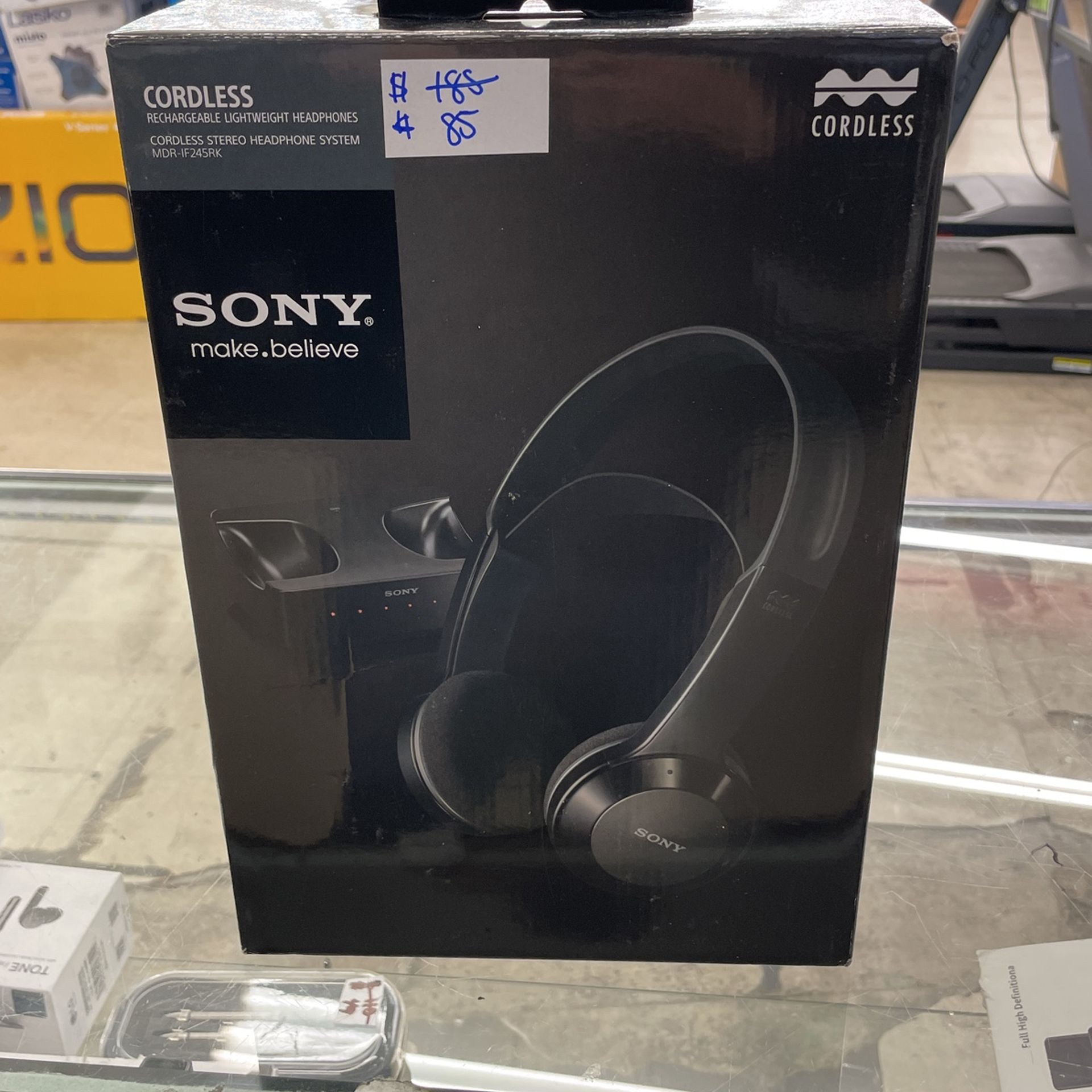 Sony rechargeable cordless headphones