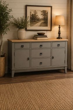 All wood buffet  server/dresser/tv stand /media
