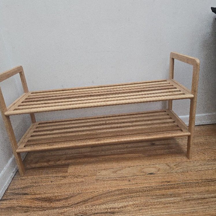 Bamboo Shoe Rack