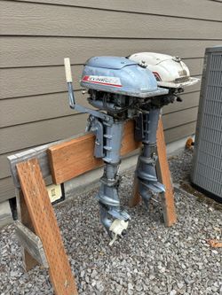 Evinrude Outboard Motor Folding Boat Motor 3HP