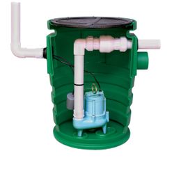 WCR-9SP 4/10 HP, 80 GPM @ 5' Wastewater Collection/Removal System