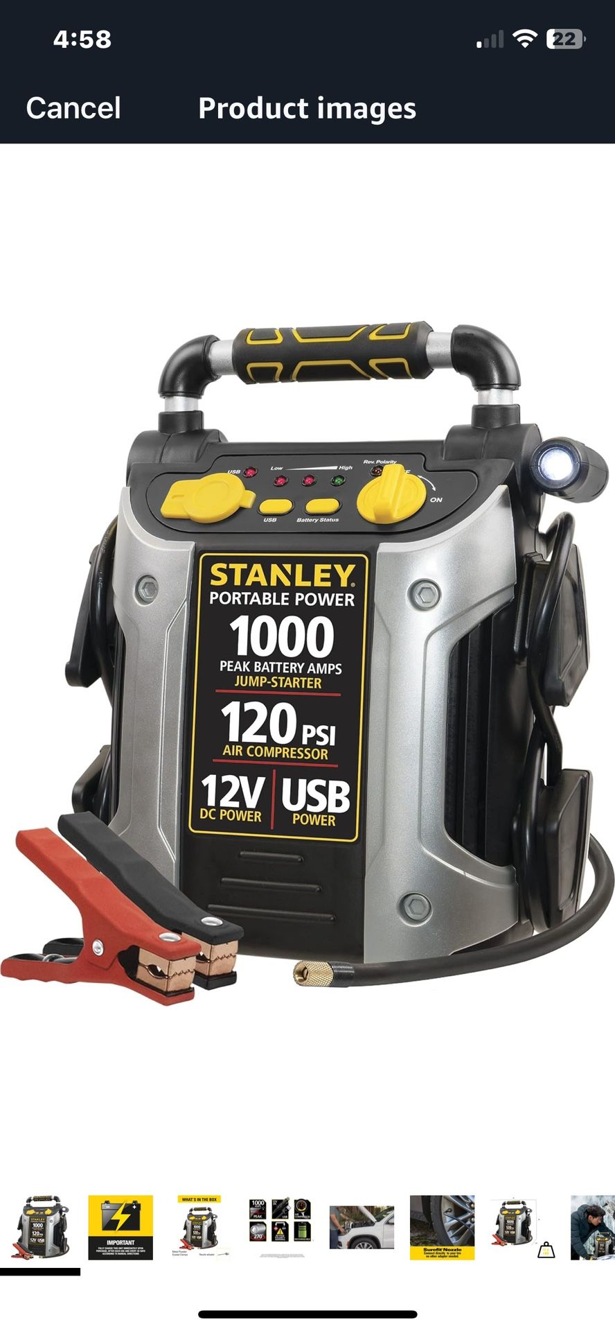 Stanley charger For Sale