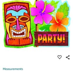 Tiki Party Invitations 