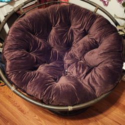 Papasan Chair W/ Cushion 