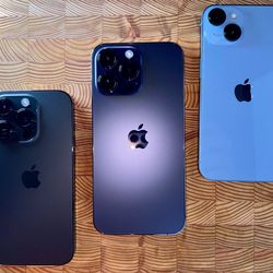 iPhone trade unlocked from AT&T pro max 2 iPhone 14’s iPhone 16 or 17 pro max  look trades
