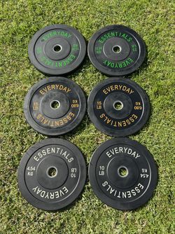100lb Olympic Bumper Plate Set
