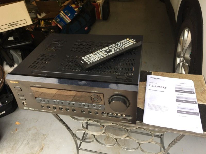 Onkyo TX-SR603X 7.1 Channel Home Theater AV Receiver