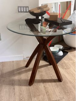Counter height dining table