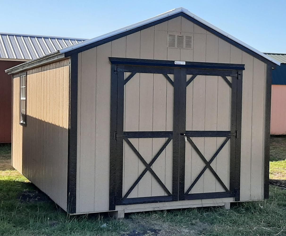 10x16 Utility Shed + Free Delivery