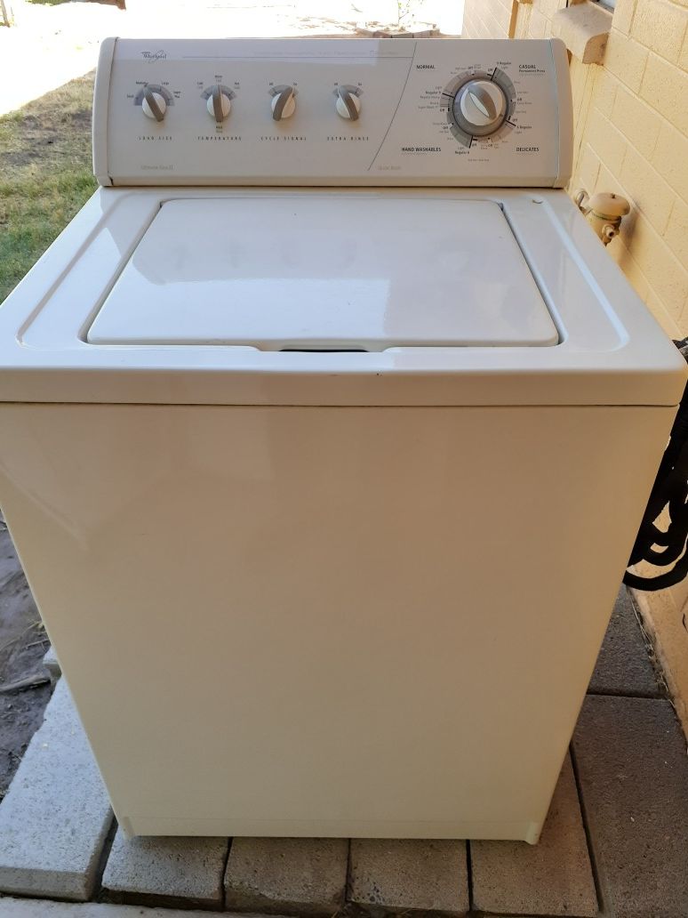Nice Whirlpool Washer and Electric Dryer Works Excellent