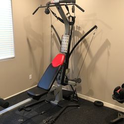 Like New Bowflex Blaze W lots Of Handles Attachments for Sale in