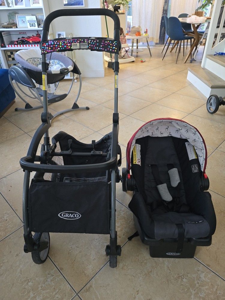 Baby Stroller And Car Seat 