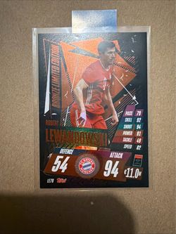 2020 troops match attax champions league Robert Lewandowski Bayern Card Bronze Limited Edition