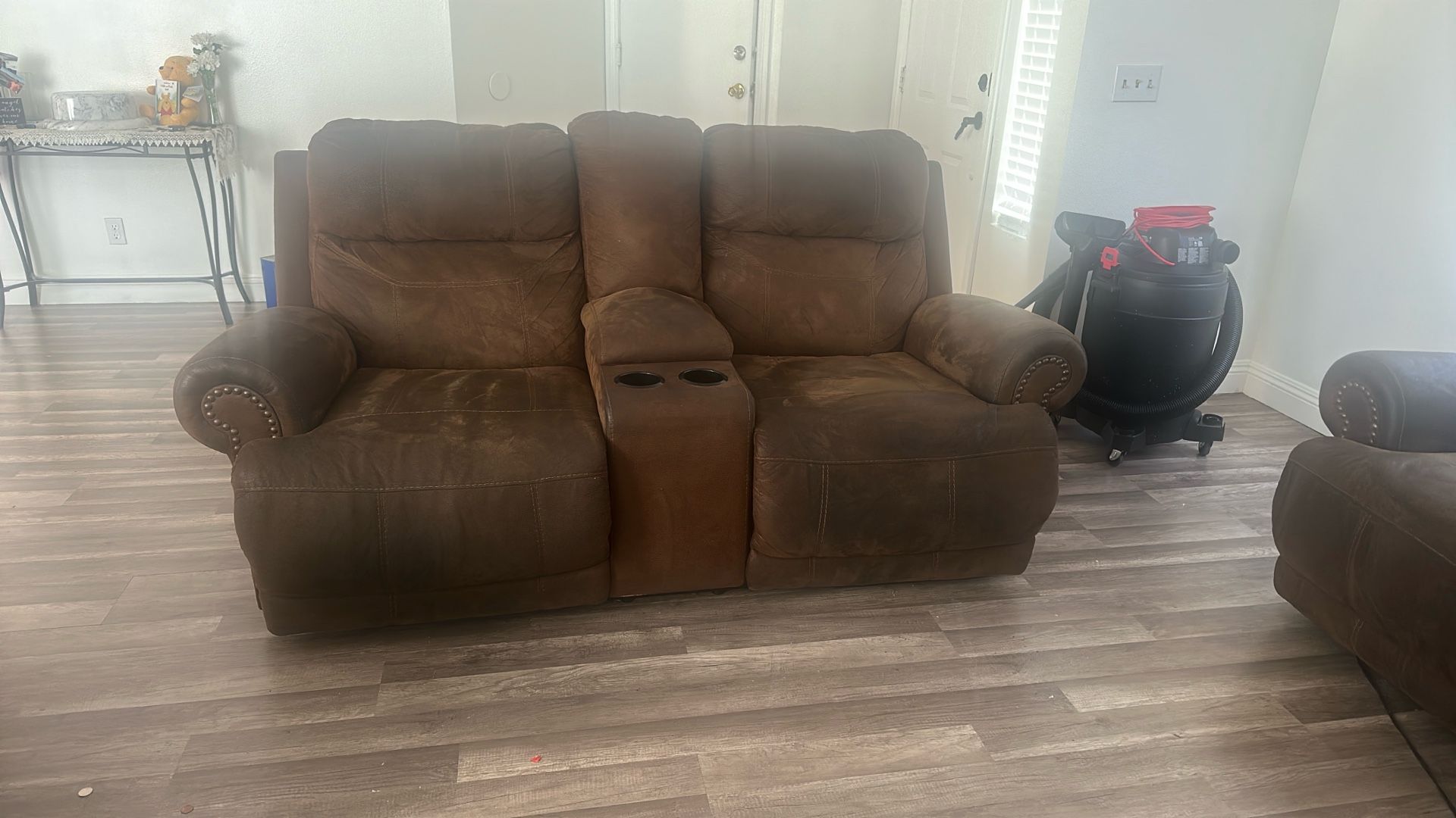Two Sofas Brown