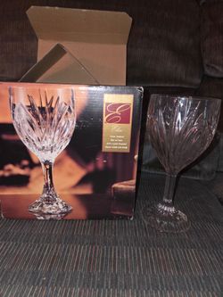 Elise Crystal Clear Goblets