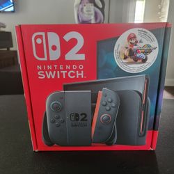 Brand New Unopened Nintendo Switch 2 Console With MARIO KART WORLD For Sale!!!!