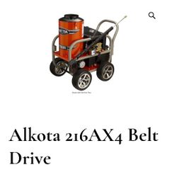 Alkota Hot Water Pressure Washer