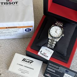 Tissot PR516 Automatic Watch 3 Months Old Just Tried A Few Times Still New Warranty Paid $900 