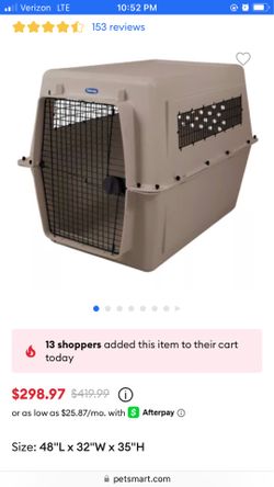 Very large dog crate