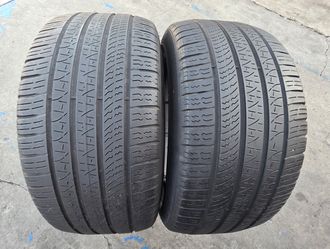 2 USED TIRES PIRELLI 245/40/20