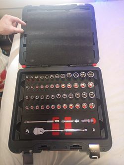 ICON 3/8 in. Drive SAE and Metric Modular General Service Socket Set, 54-Piece