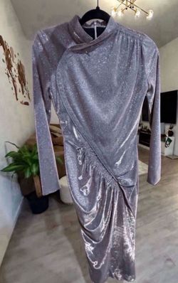 Golden Chameleon Midi Dress