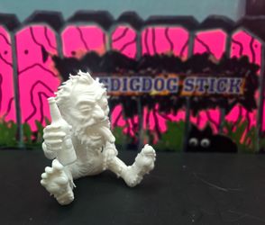 A 3 d printed figurine 3 inch tall .