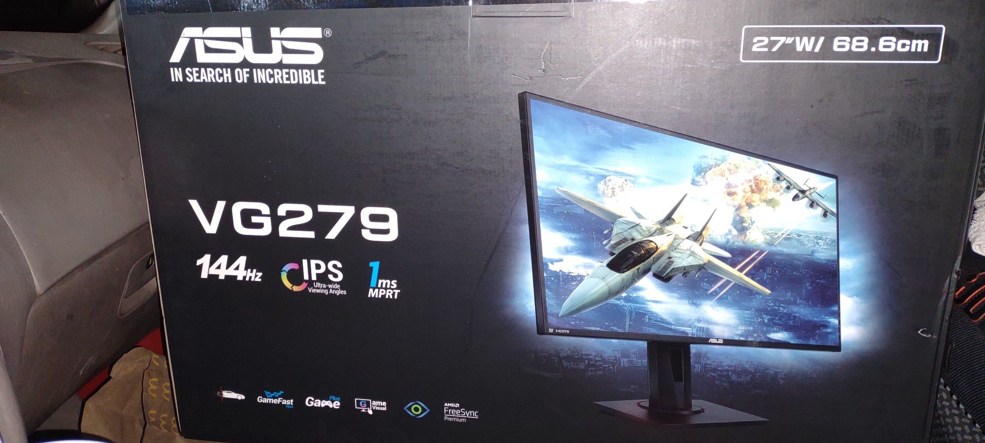 Asus VG 279 27-in Gaming Monitor 