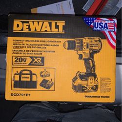 Dewalt 20v Compact Brushless Drill/driver Kit