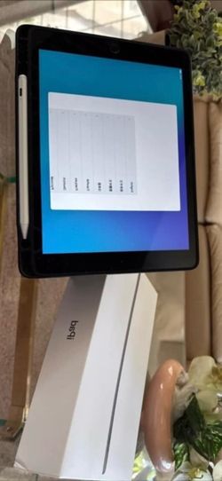Apple iPad with new pencil