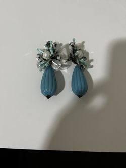 Earring Blue Color 