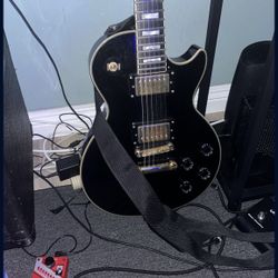 les Paul electric guitar 