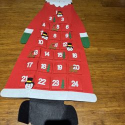 Santa DIY advent calendar