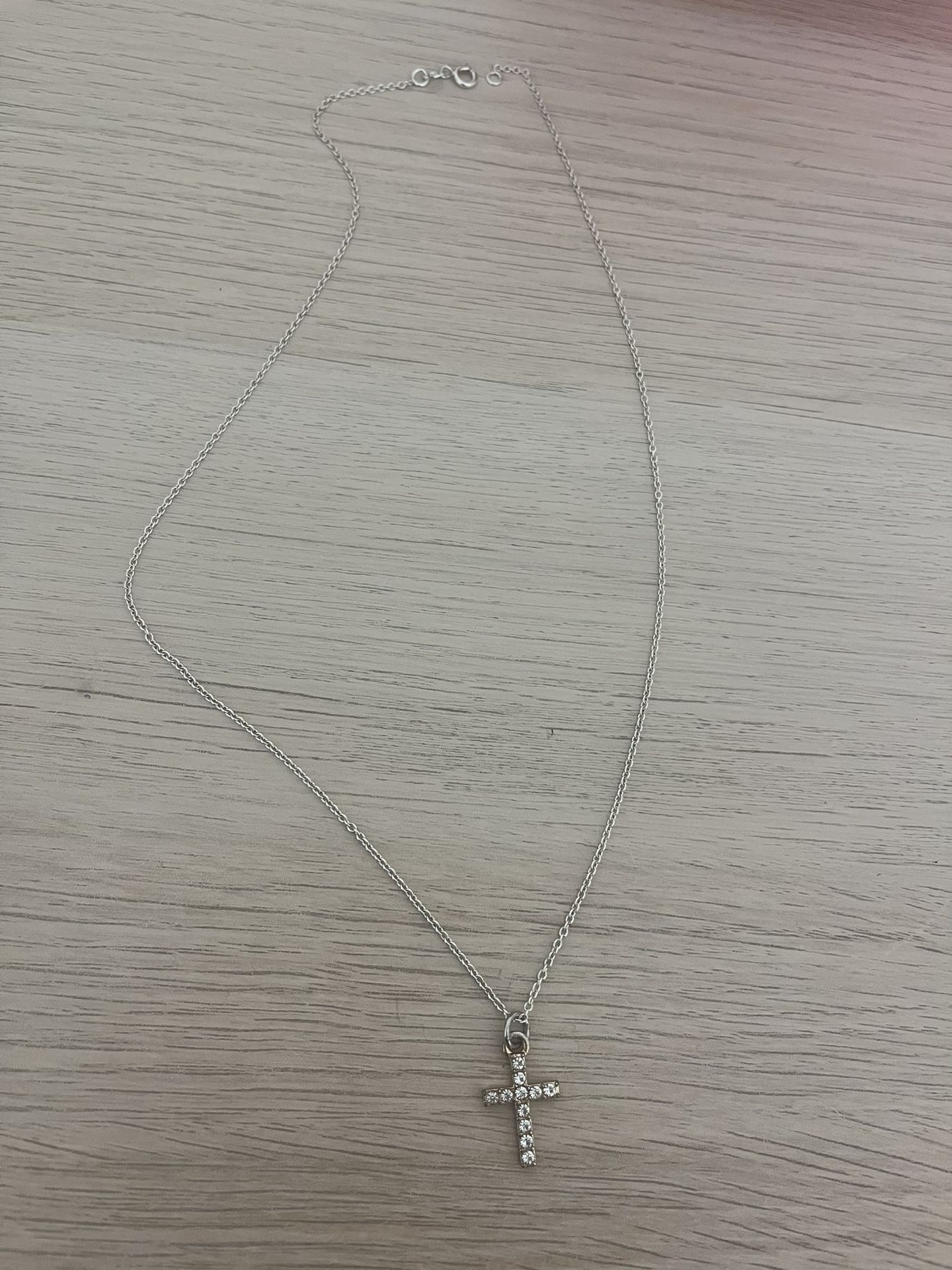 Silver Cross Necklace