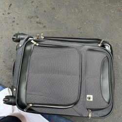 Grey Standard Size  Suitcase 