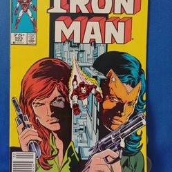 Iron Man # 203 Vol 1 Newsstand Edition