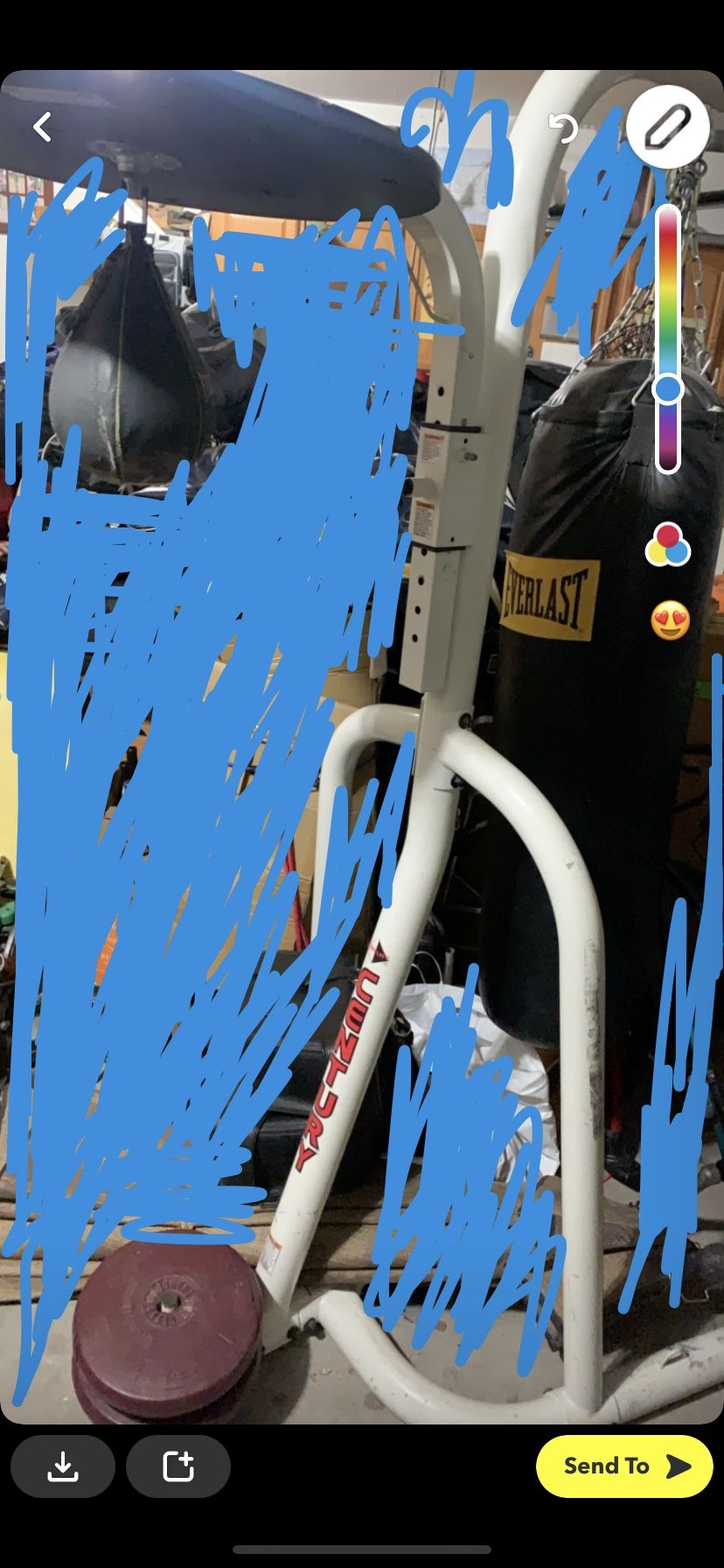Punching Bag And Stand