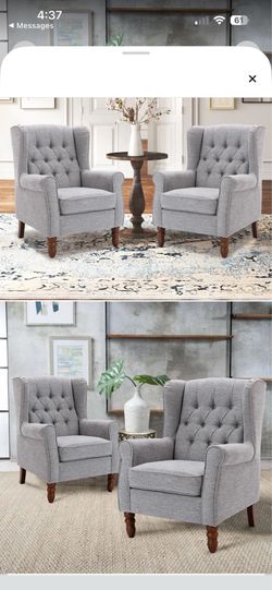 Set of two arm chairs