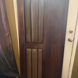 Queen size vintage head board with twin size mattress (optional ) 