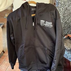 Black Hoodie Jacket Brand New Large Size