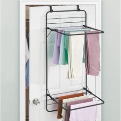 Over The Door Laundry Shelf Drying Rack 