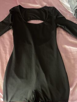 Black One piece Bodysuit
