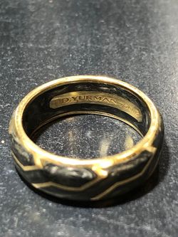 Authentic David Yurman Gold Ring
