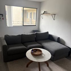 Couch - washable covers & storage