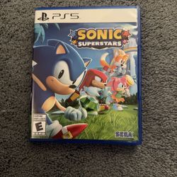 LIKE NEW Sonic Superstars PS5 