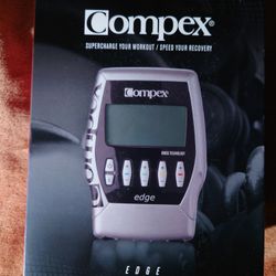 Compex Edge Performance  Training Muscle Stimulator w/Charger, Lead, Pads & More