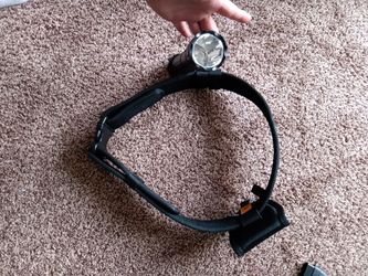 Security belt  handcuffs and flash light