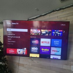 75” Roku TCL Smart Tv 10k